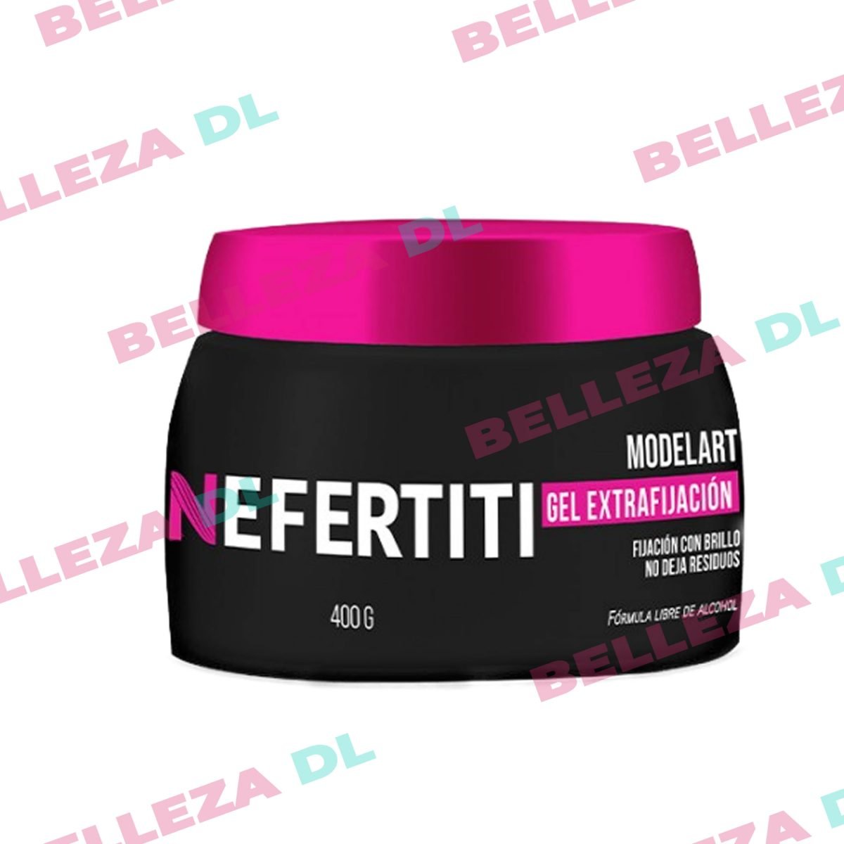 Gel Extrema Fijación Modelart Sin Alcohol Nefertiti
