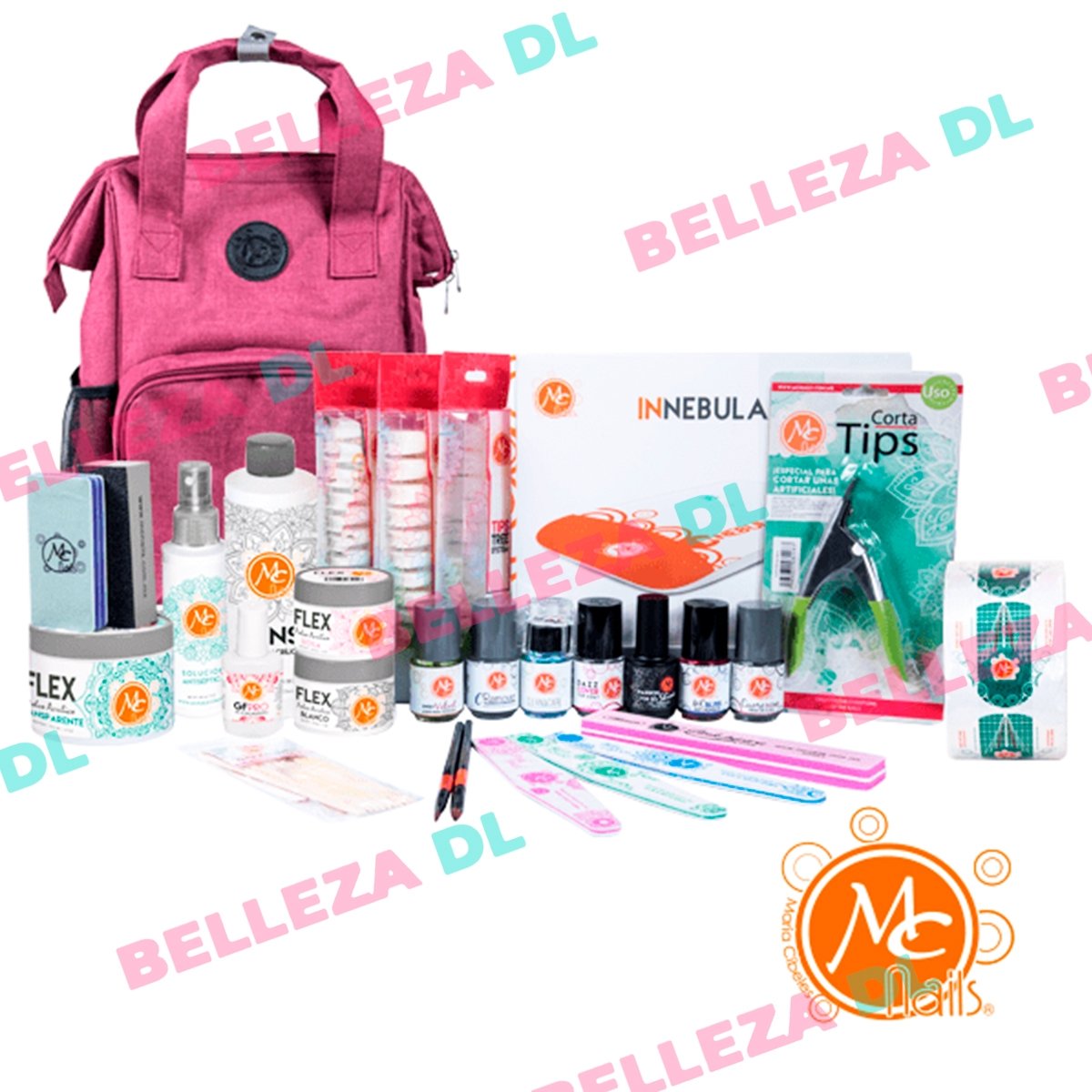 Mega Kit uñas de acrílico Mc nails – BELLEZA DL